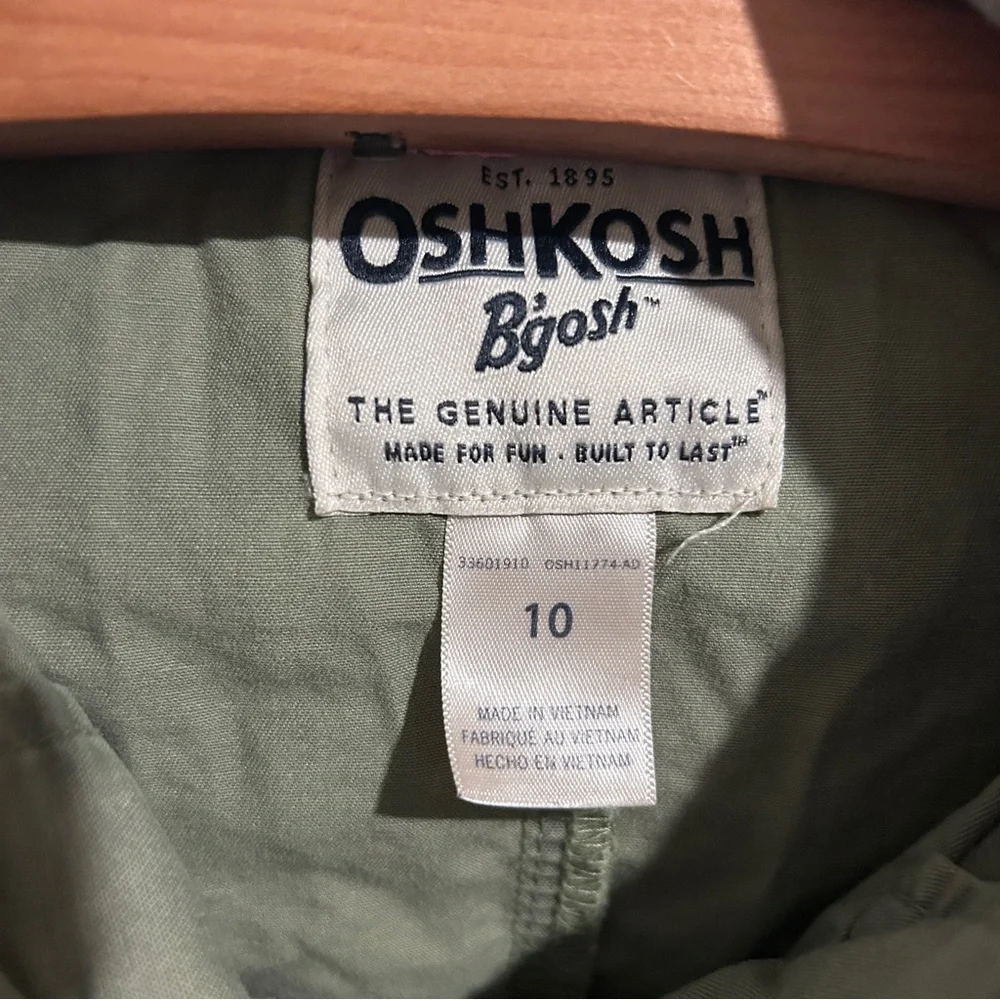 Osh Kosh Military Style Jacket Girls 10